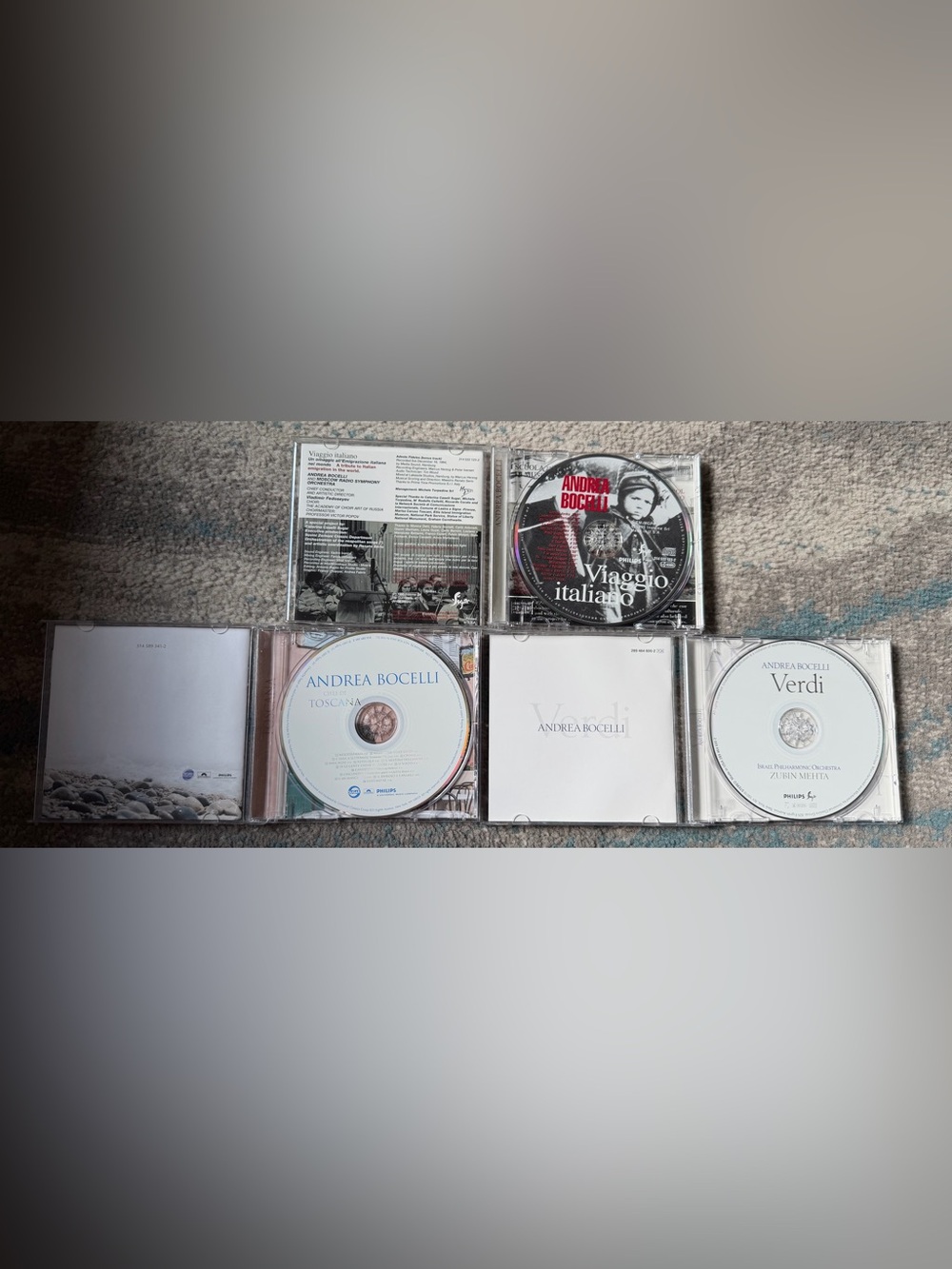 Set of 3 Andrea Bocelli CD'S - Picture 6 of 9